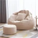 Zamjenski poklopac za četvrtastu sofu bean bag